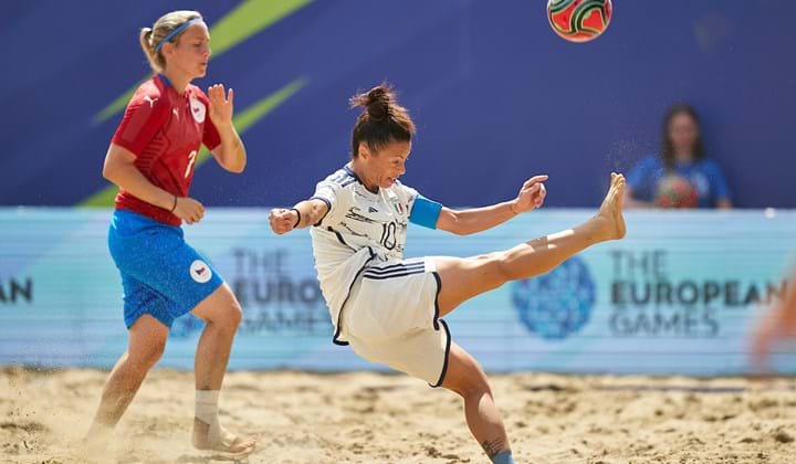 Repubblica Ceca-Italia 2-3 dts, Giochi Europei BS Femminile