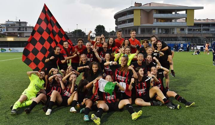 Il derby Under 15 Femminile è rossonero: Milan campione d'Italia