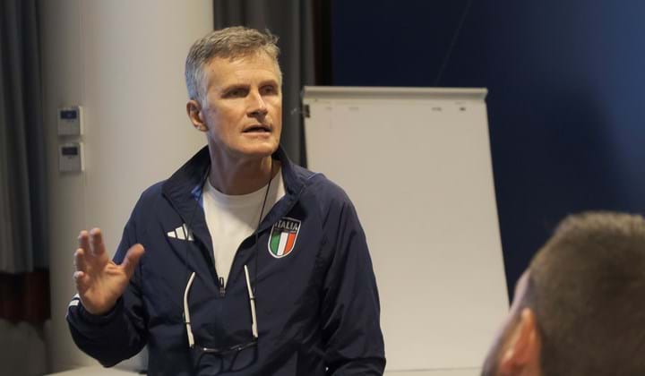Calcio a 5 Licenza A |  La prima lezione di Roberto Menichelli