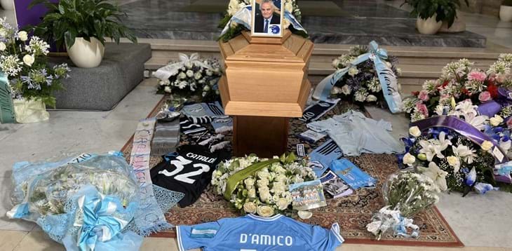 Gravina pays homage to Vincenzo D’amico, thousands of fans present for his final farewell