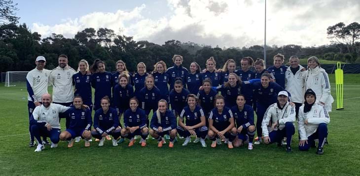 Azzurre, secondo giorno di lavoro ad Auckland. Bertolini: “Contesto meraviglioso, non vediamo l’ora di giocare”