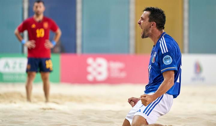 Italia-Spagna 4-3 dts Beach Soccer, FIFA Qualifiers 2023