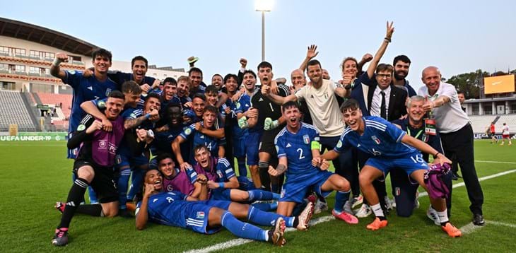 Pari in rimonta e l’Italia va in semifinale. Prima colpisce Strzalek poi il gol di Hasa che regala il passaggio del turno