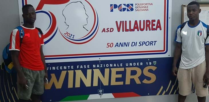 Rete Refugee Teams: due calciatori del Sai di Palermo ospiti del Villaurea