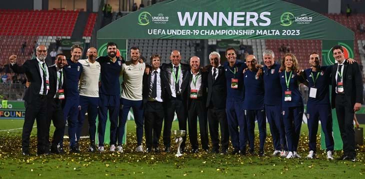 Dallo staff tecnico a quello medico e organizzativo: dietro il titolo di campioni d'Europa c'è un'altra