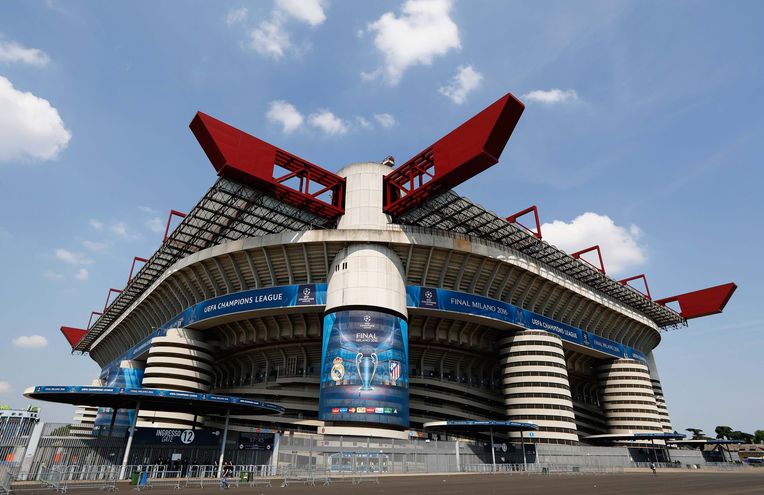 Milan is a candidate to host the 2026 or 2027 Champions League Final
