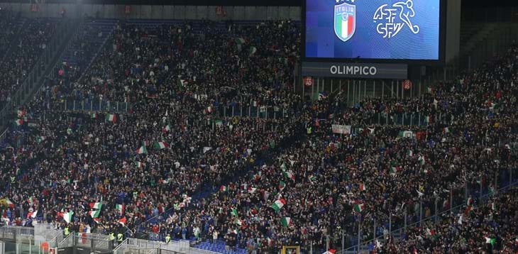 Qualificazioni europee: il 17 novembre a Roma il match tra Italia e Macedonia del Nord