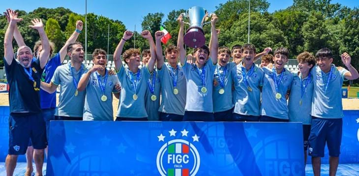 Finali Giovanili Beach Soccer, a Tirrenia trionfano Porto d’Ascoli e Sicilia.