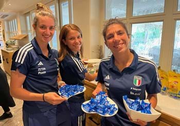 Biraghini Snacks celebrate the Italian National Team