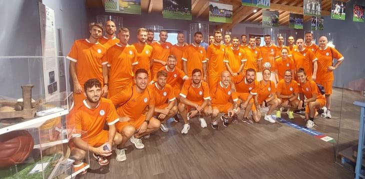 Corso allenatori ‘combinato Licenze C e D’: gli allievi in visita al Museo del Calcio