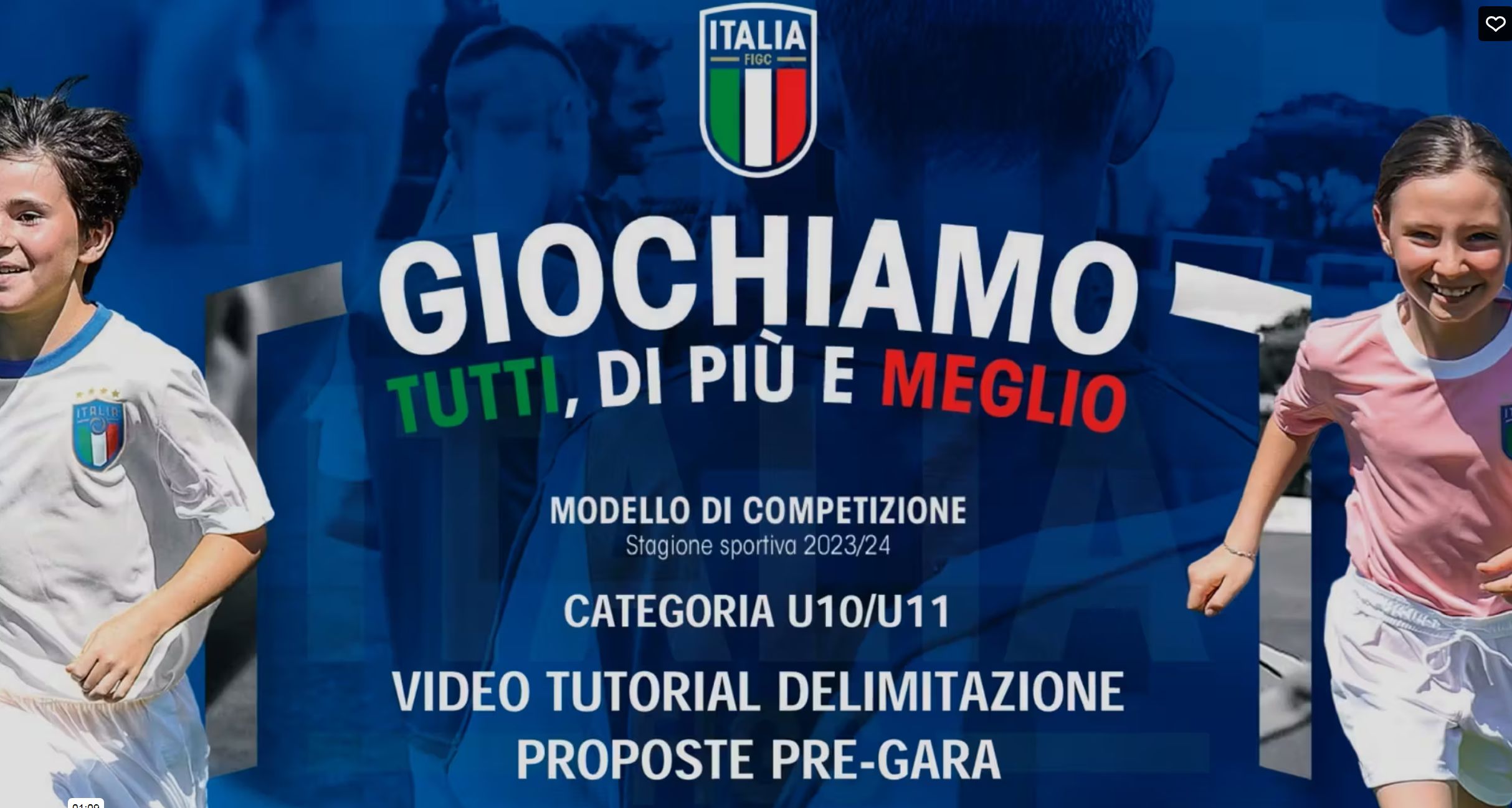 2 Video tutorial creazione campo di gioco U10 U11