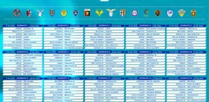 Svelato il calendario del campionato 2023-24: si parte domenica 17 settembre. Derby Parma-Cesena, la Lazio inizia da Verona