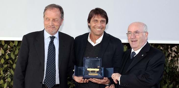 Panchina d’oro, terzo successo consecutivo per Antonio Conte