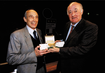 La Panchina d’oro 2000/2001 a Fabio Capello. Premio speciale alla carriera per Carlo Mazzone