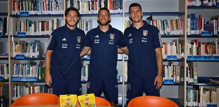 Nuova challenge per la Nazionale Italiana di Calcio: al centro della sfida i Biraghini Snack