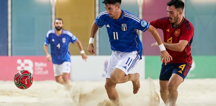 Giochi del Mediterraneo su sabbia, domani l'esordio con l’Egitto. Del Duca: “Siamo pronti”