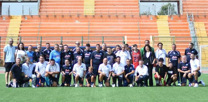 Un sabato di sport e aggregazione, al Centro sportivo di Cercola, per la grande famiglia del Napoli For Special