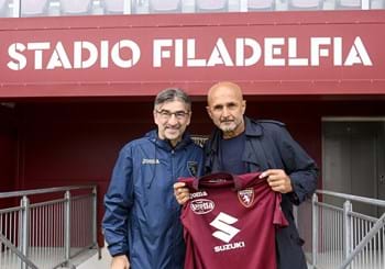  Luciano Spalletti visits Torino as his training ground tour continues