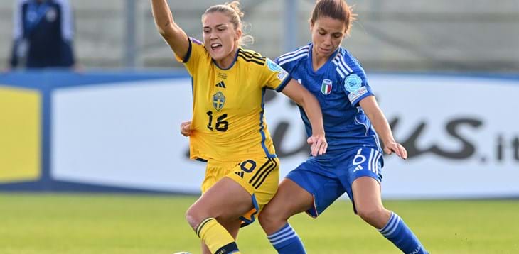 Azzurre's previous meetings with Spain and Sweden