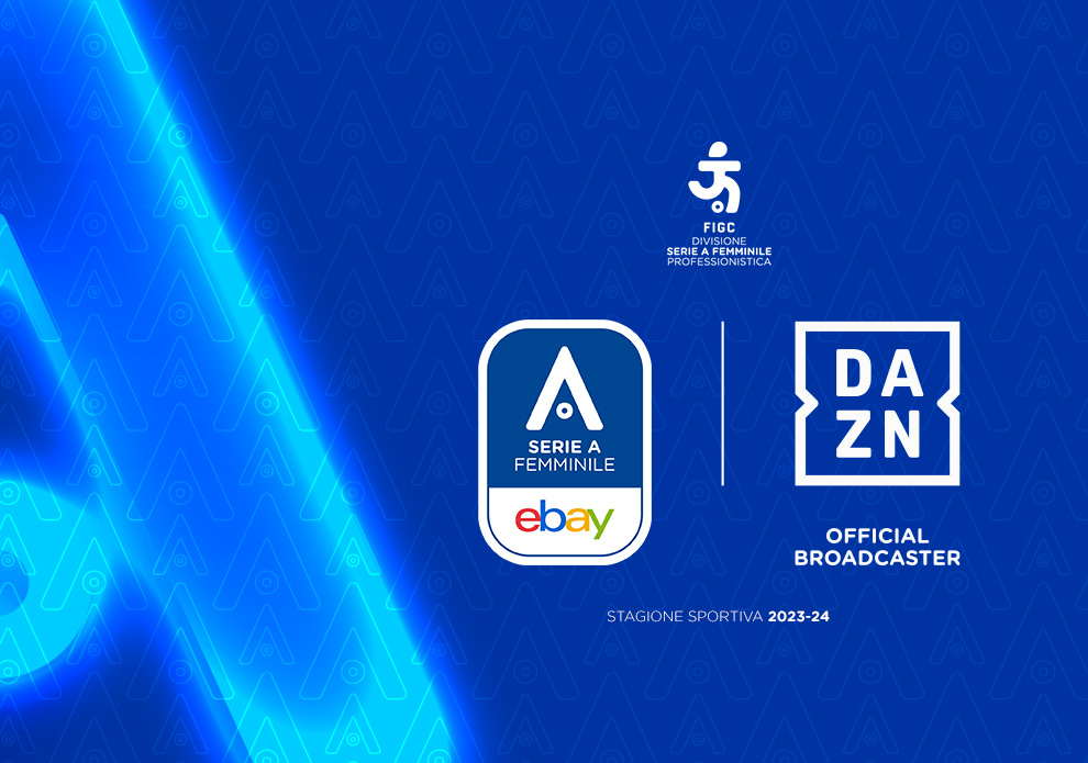 A Premier League Feminina do eBay para a temporada 2023-24 chega ao DAZN.  A parceria com a Federação Italiana de Futebol foi ainda mais reforçada
