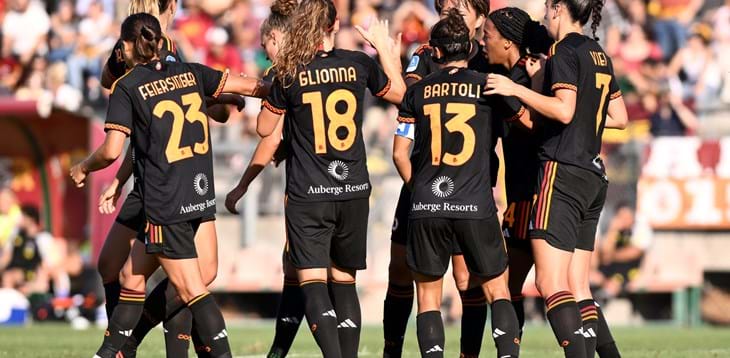 Un altro super poker della Roma: il Como perde 4-1 al Tre Fontane