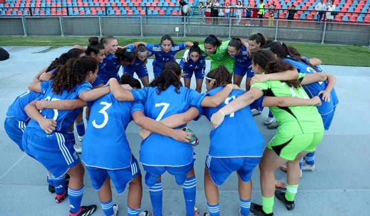 Italia-Slovenia 4-0, che esordio per le Azzurrine a Cosenza!