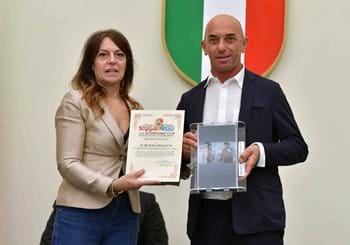 A Bollini il 'Premio Scopigno e Felice Pulici': "Nella mia vita ho sempre messo al centro il rapporto con i ragazzi e la loro crescita"