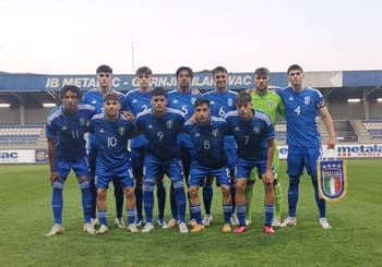 Azzurrini lose 5-4 in the first friendly with Serbia