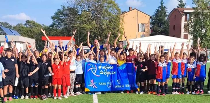 Play Days e Fun Football, che festa a Monza: oltre 1300 tra bambini e bambine nell'attività organizzata dal Settore Giovanile e Scolastico