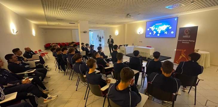 Integrity e contrasto al match fixing: incontro di formazione con gli Azzurrini della Nazionale Under 17