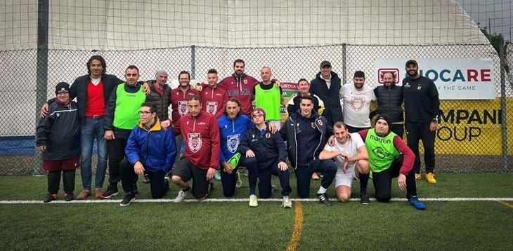 'Mister' Nesta in visita all'allenamento della Reggiana For Special: