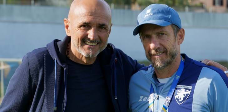 Luciano Spalletti fa tappa a Frosinone: il Ct in visita alla Cittadella dello sport
