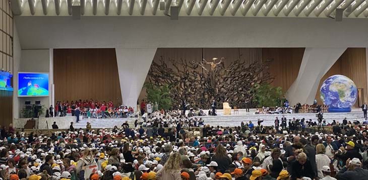 'I bambini incontrano il Papa': il Settore Giovanile e Scolastico in Vaticano con quattro società calcistiche romane