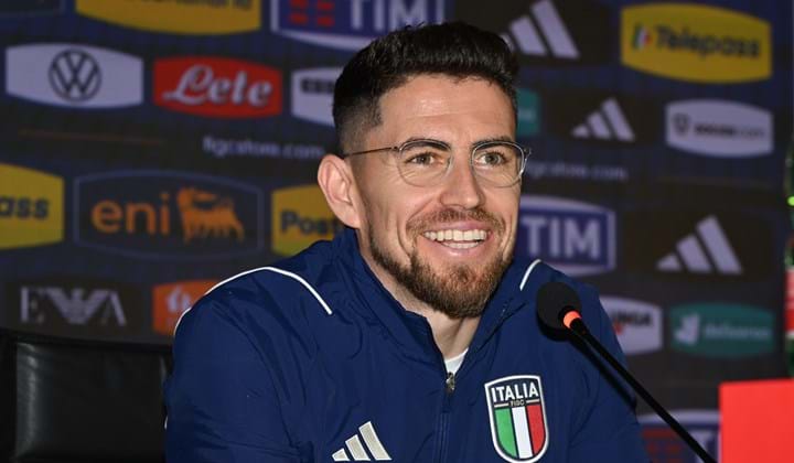 La conferenza stampa di Jorginho e l'allenamento degli Azzurri