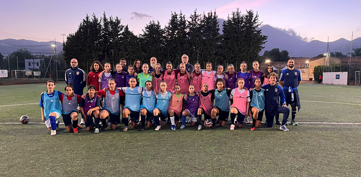 Primo raduno per la Selezione Territoriale Under 15 Femminile