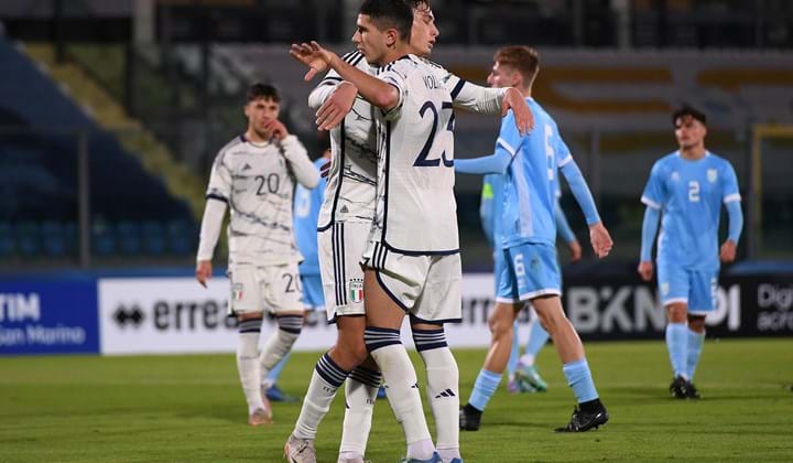 Sette volte Italia: goleada degli Azzurrini a San Marino
