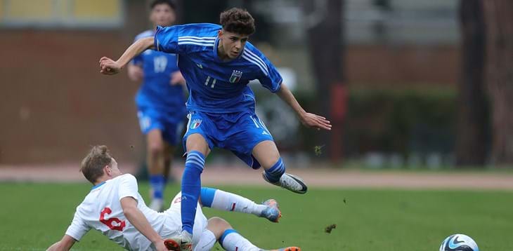 U16s lose to Czech Republic in first game of friendly double-header