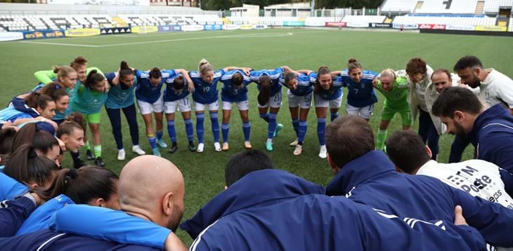Ventitré convocate per l’ultima amichevole del 2023, Italia-Belgio in diretta streaming sul sito della FIGC