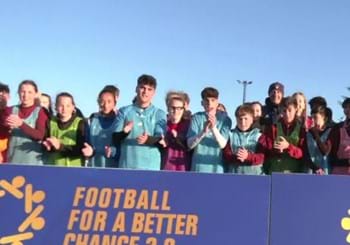 Football for a better chance 2.0, che festa a Coverciano