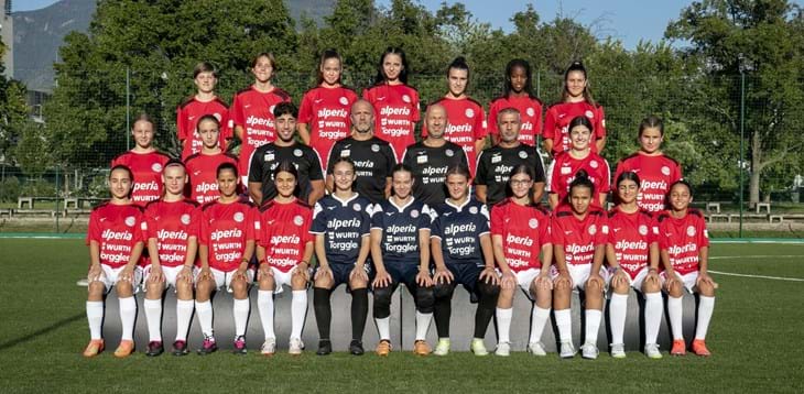 Inizia nel weekend l'avventura dell'Under 15 dell’Fc Südtirol Women nella fase playoff interregionale 2 del Campionato Nazionale
