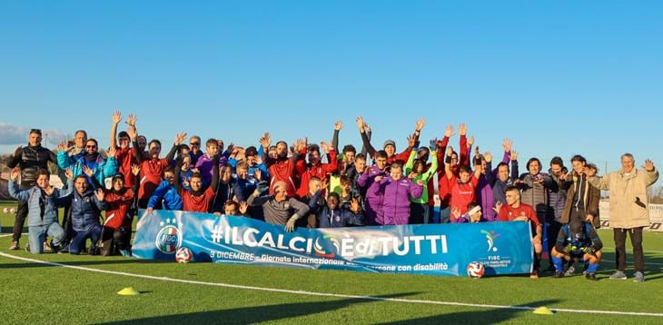 Gioia, allegria e condivisione sui campi della nostra Divisione in occasione della Giornata del 3 dicembre