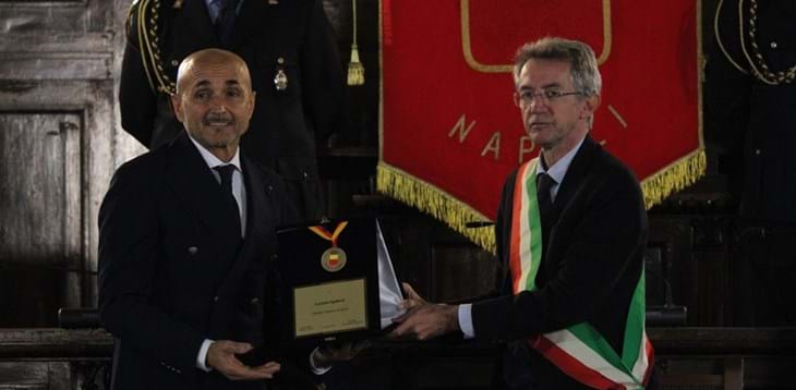 A Spalletti la cittadinanza onoraria di Napoli: “Mi riempie di gioia, questa è casa mia!”