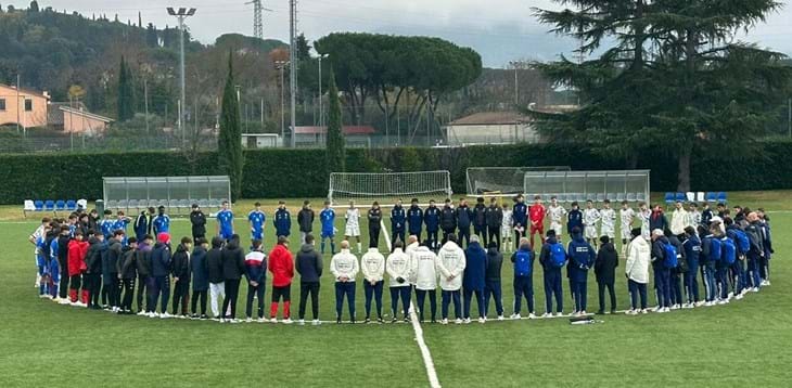 Torneo di Natale, la formazione di Enrico Battisti vince 3-2 contro la Squadra A e trionfa nella manifestazione