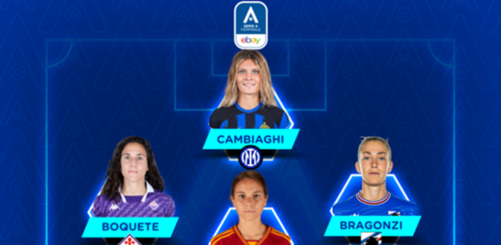 Serie A Femminile eBay 2023/24: la Top 11 dell'11ª giornata