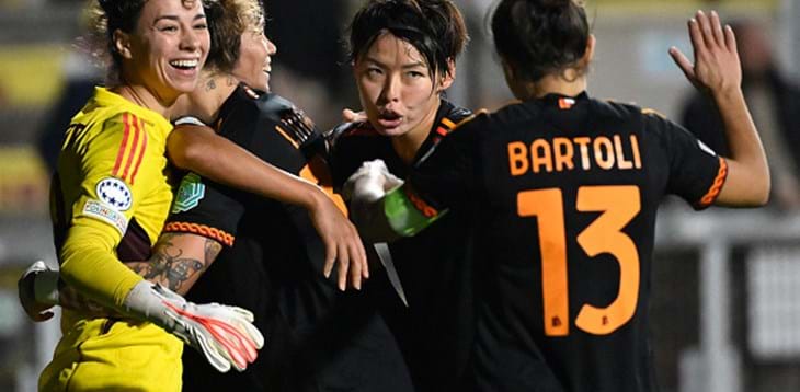 Roma al 'Tre Fontane' pronta alla rivincita contro il PSG. Spugna: