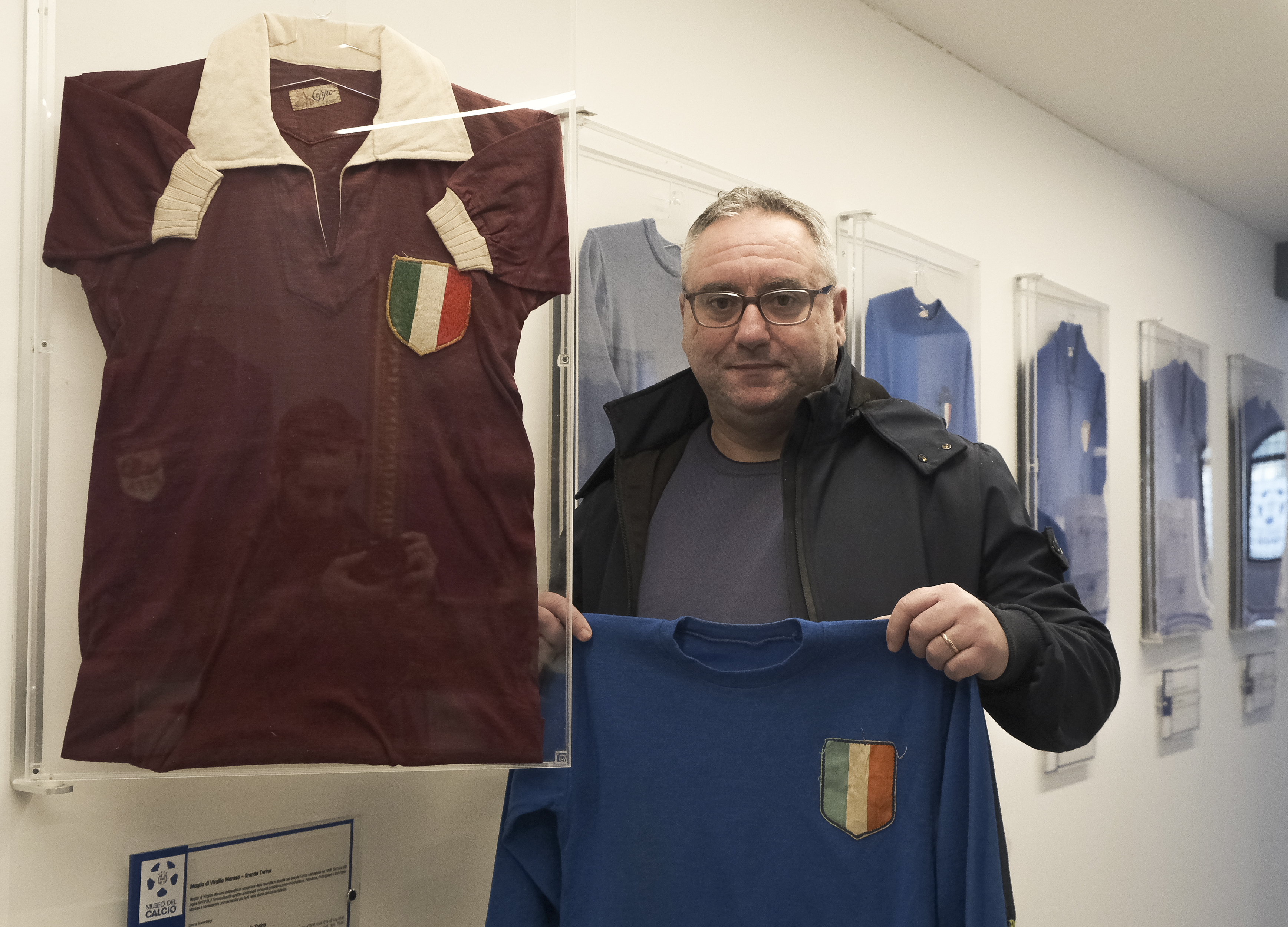 Il Grande Torino rivive al Museo del Calcio di Coverciano: la collezione si  arricchisce con la maglia azzurra di Romeo Menti