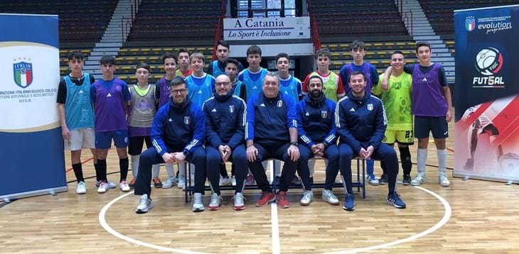 Primo allenamento del 2024 per il CST Futsal di Catania
