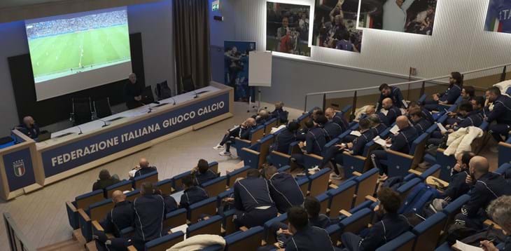A Coverciano l'incontro con i tecnici delle Nazionali giovanili. Presenti i Ct Spalletti e Soncin