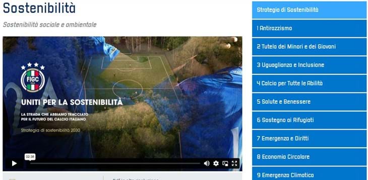 The 'SUSTAINABILITY HUB' is born as the FIGC takes another step forward in the journey towards Sustainability