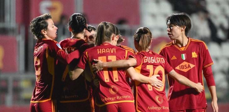 Vincono Roma, Juve e Fiorentina. Crisi Milan, ancora ko Napoli e Pomigliano